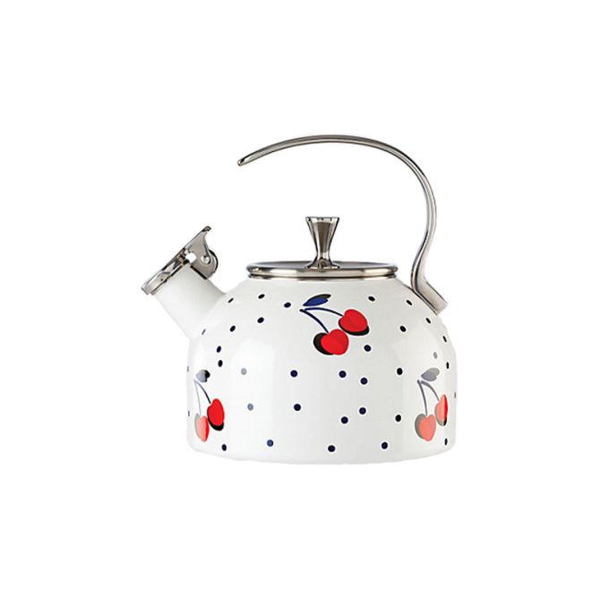 Kate Spade Vintage Cherry Dot Tea Kettle