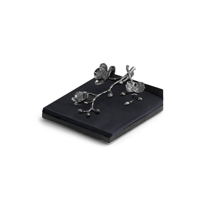 Michael Aram Black Orchid Dinner Napkin Holder | 110873 | Borsheims