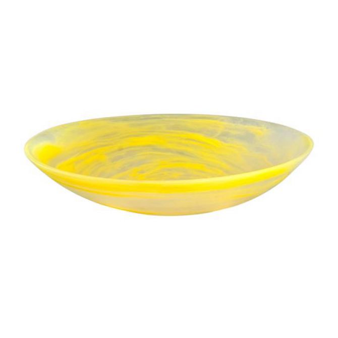 Nashi Large Everyday Bowl, Yellow Swirl