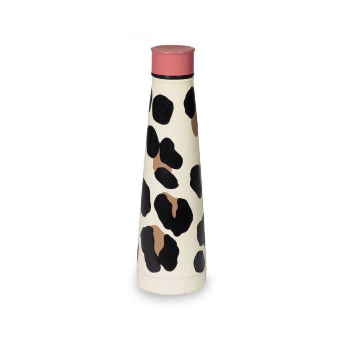 Kate Spade Stainless Steel Water Bottle, Forest Feline