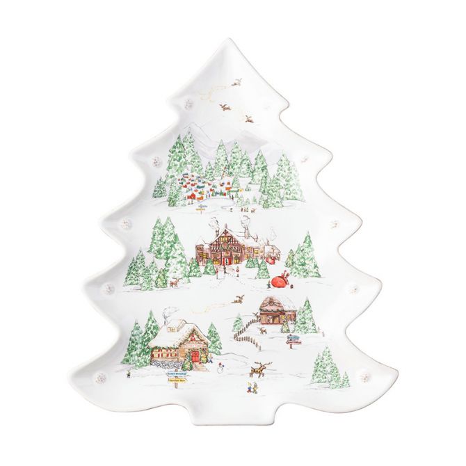 Juliska Berry & Thread North Pole Tree Tray