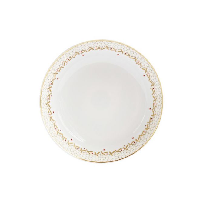 Bernardaud Noel Open Vegetable Dish, 9.5"