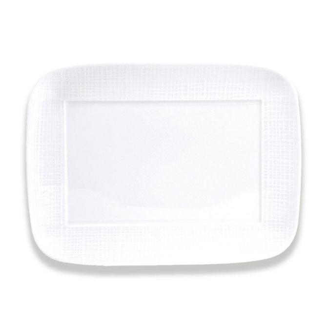 Bernardaud Organza Blanc Tray, Large