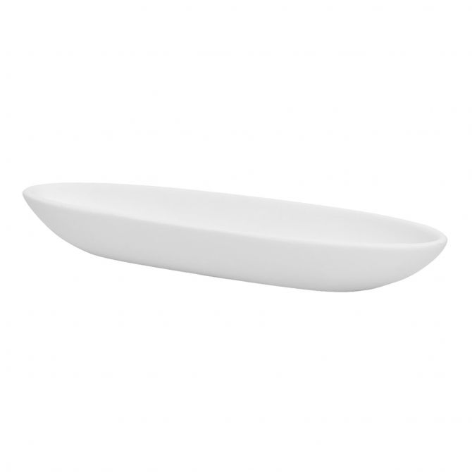 Nashi Medium Boat Bowl, Solid White