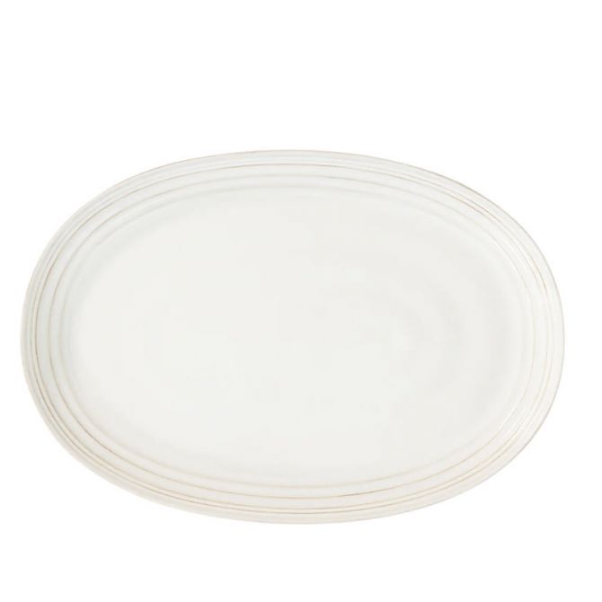 Juliska Whitewash Bilbao Platter, 17"