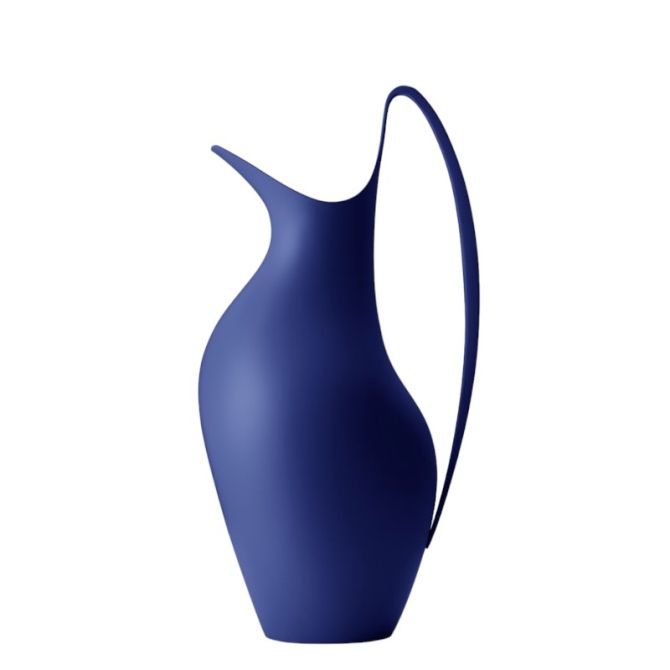 Georg Jensen Koppel Pitcher, Iconic Blue and 1.2L