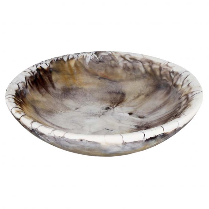 Nashi Extra Small Everyday Bowl, Mocha Swirl