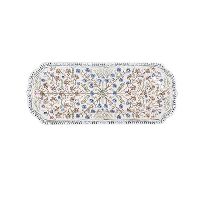 Juliska Villa Seville 15" Hostess Tray, Chambray