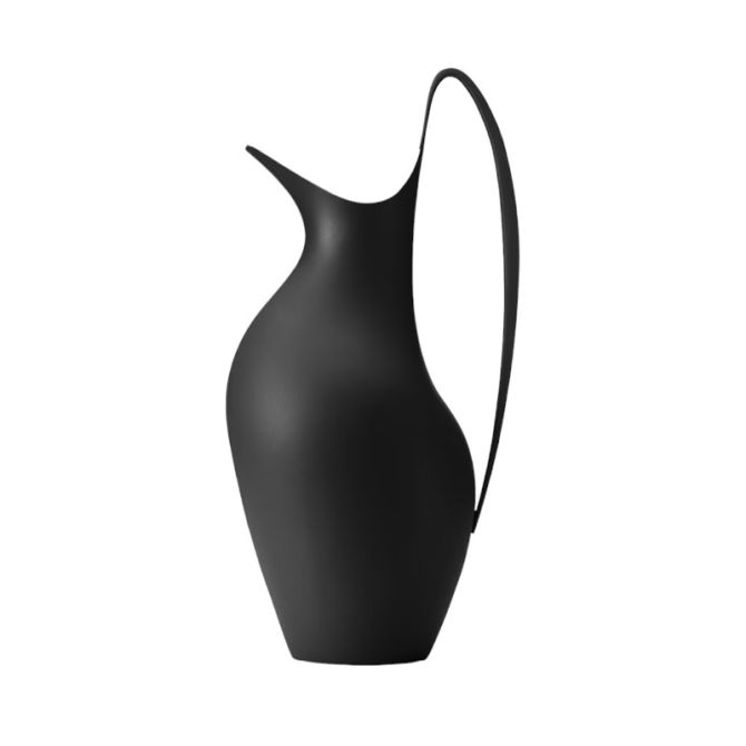 Georg Jensen Koppel Pitcher, Midnight Black