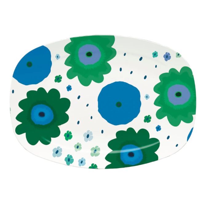 Mariposa Floral Flash Platter