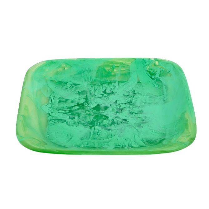 Nashi Large Classical Square Tray, Peridot