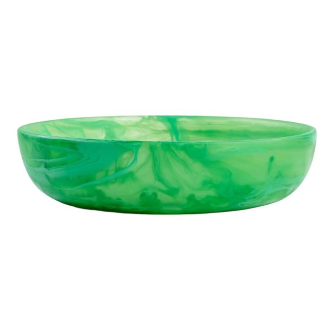 Nashi Medium Luxe Round Bowl, Peridot