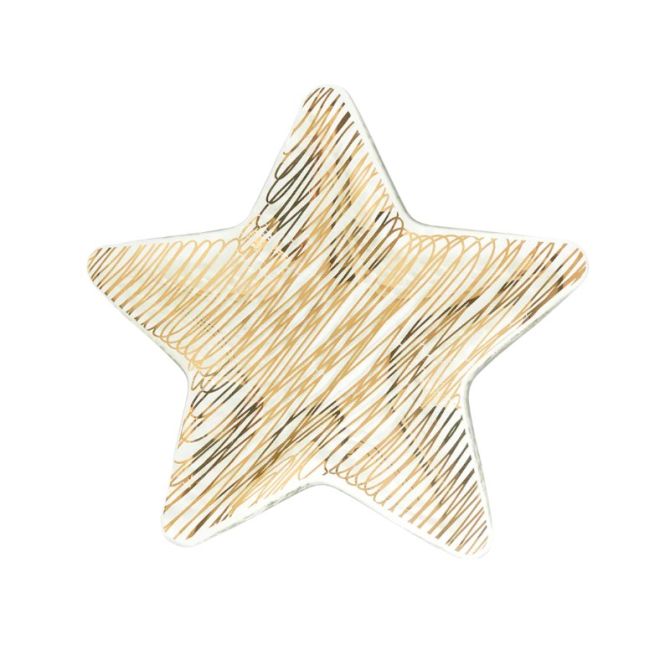 Annieglass Stellar Gold Star