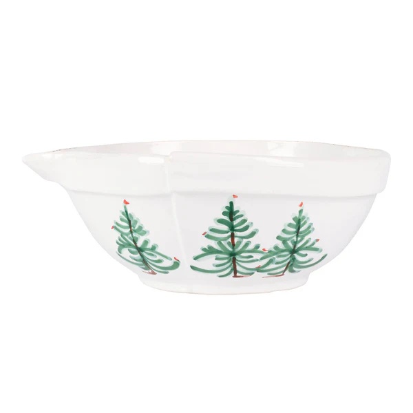 Vietri Lastra Holiday Large Mixing Bowl