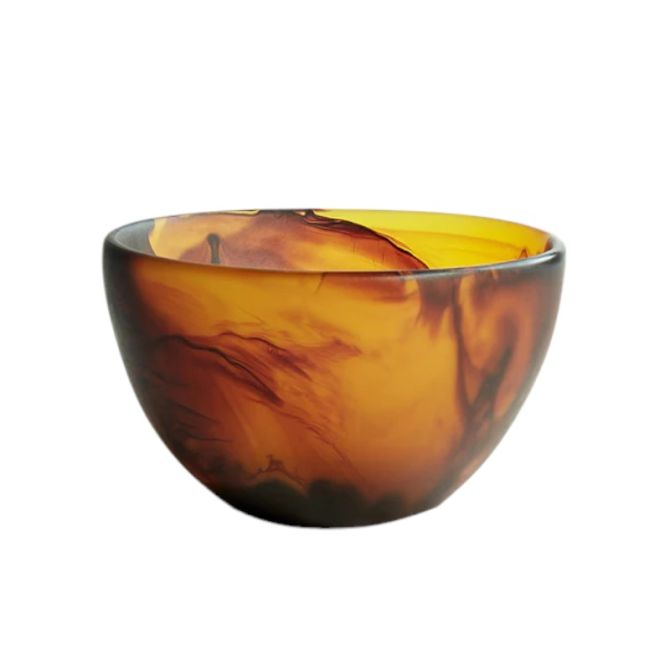 Nashi Medium Everyday Deep Bowl, Tortoise Swirl