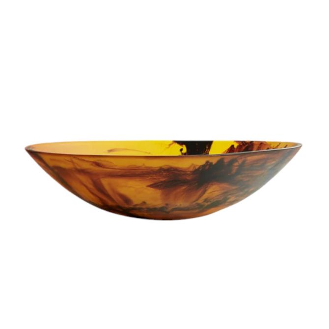 Nashi Large Everyday Bowl, Tortoise Swirl