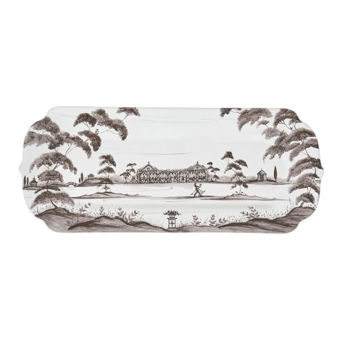 Juliska Country Estate Hostess Tray, Flint Grey