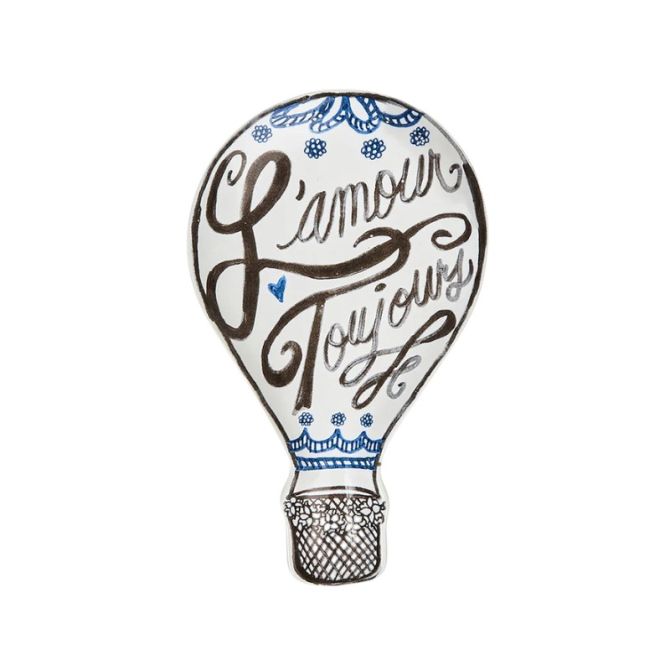 Juliska L'Amour Toujours Hot Air Balloon Tray, 6"