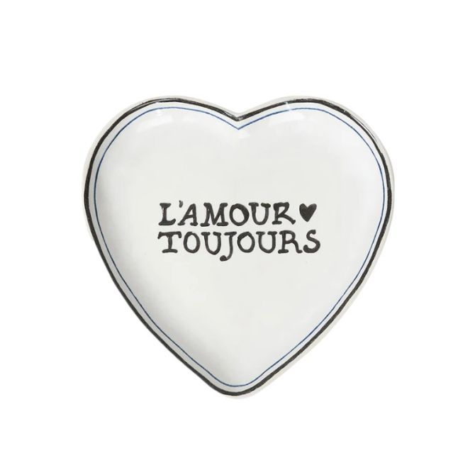 Juliska L'Amour Toujours Heart Tray, 7"