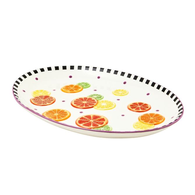 MacKenzie-Childs Tutti Frutti Platter