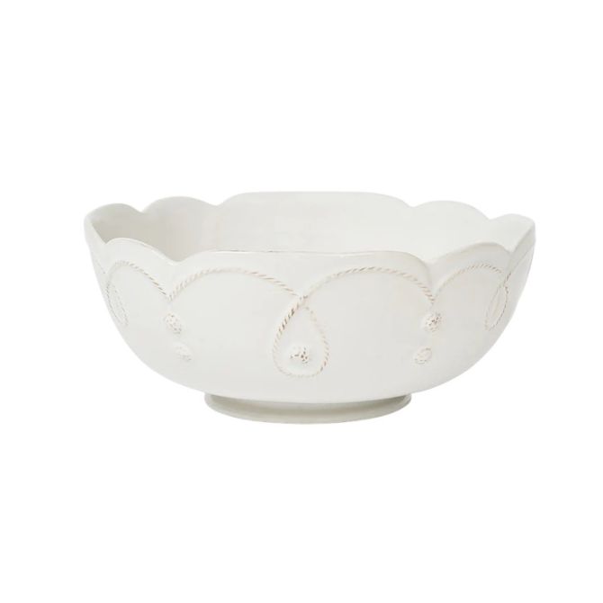 Juliska Jardins Du Monde Whitewash Serving Bowl, 10"