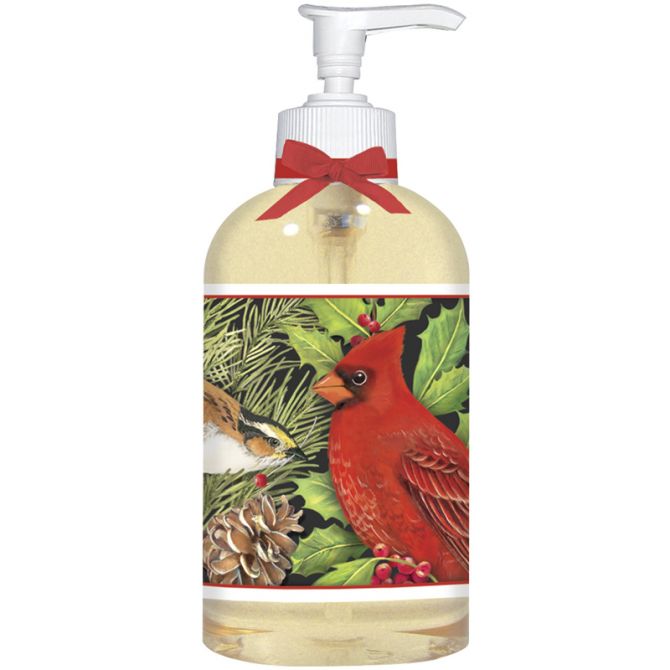 Mary Lake-Thompson Winter Songbirds Liquid Soap