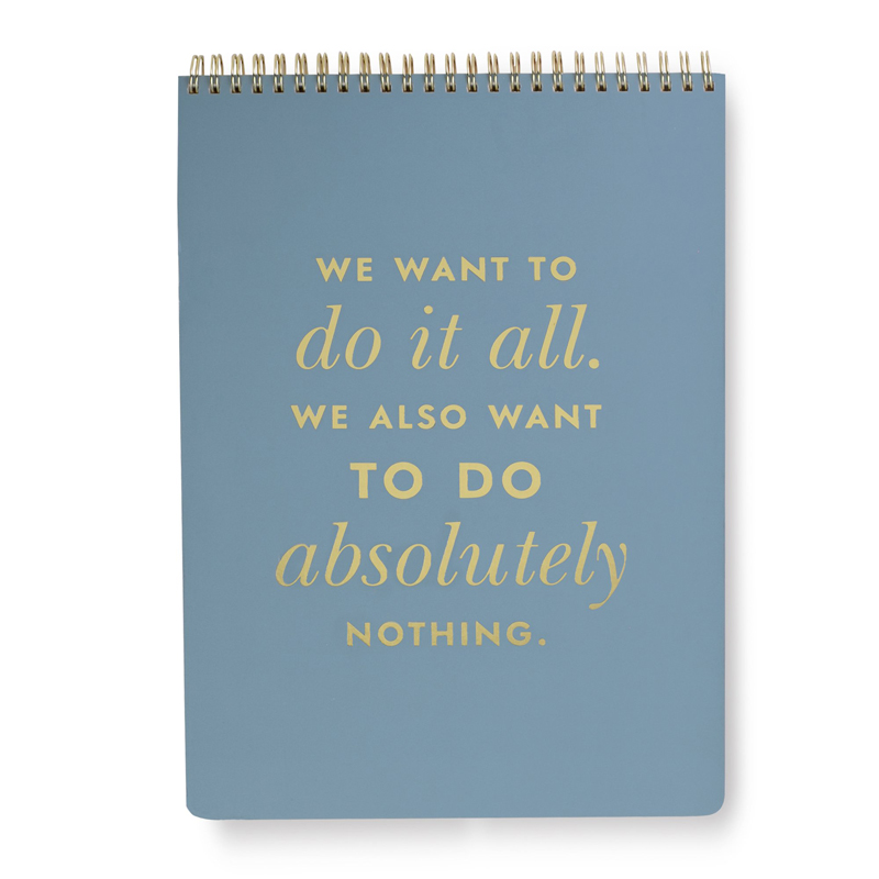 Kate Spade Top Spiral Large Notebook, Do It All | 193494 | Borsheims