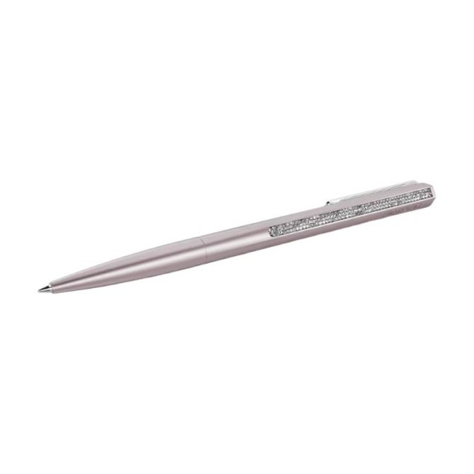 Swarovski Crystal Shimmer Ballpoint Pen, Pink Lacquered and Chrome Plated