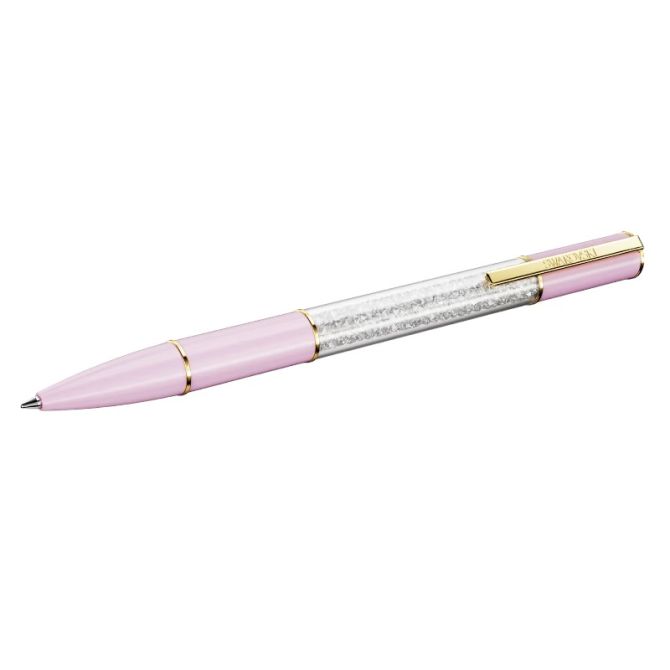 Swarovski Crystalline Lustre Ballpoint Pen, Pink and Yellow Gold Tone Plated