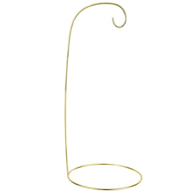 Brass Ornament Stand, 10.5"