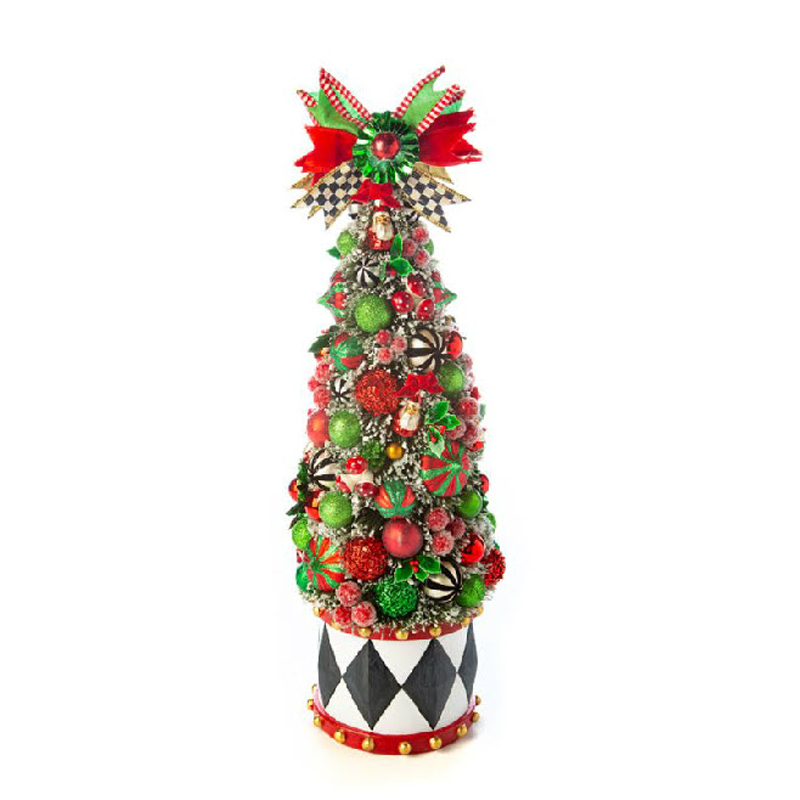 MacKenzie-Childs Jolly Holiday Nostalgia Tree | 34743-3420 | Borsheims