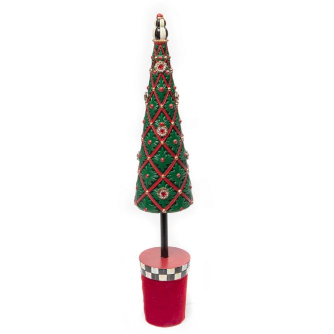 MacKenzie-Childs Christmas Magic Jeweled Tree, Small