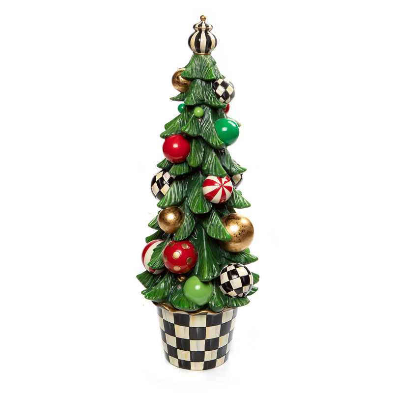 MacKenzie-Childs Jolly Holiday Illuminated Tree | 35509-0449 | Borsheims