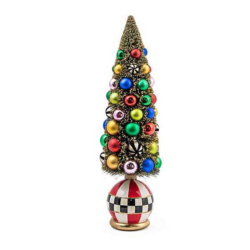 MacKenzie-Childs Granny Kitsch Bottle Brush Tree, Medium | 35509-0682 ...