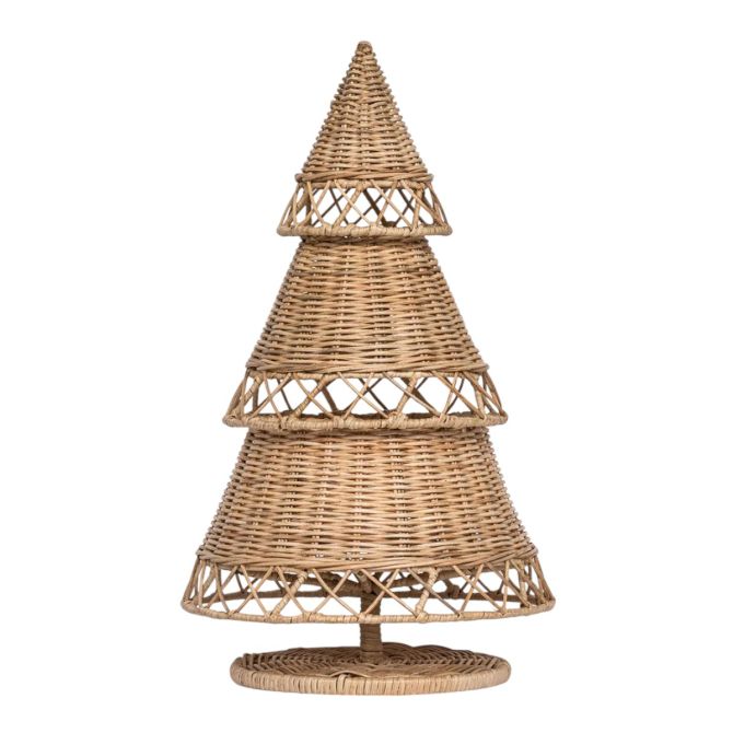 Juliska Provence Rattan 24" Tree, Whitewash