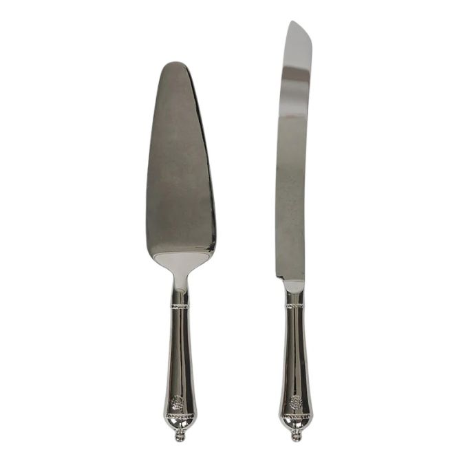 Juliska Berry & Thread Cake Knife And Server 2 Piece Set, Polished