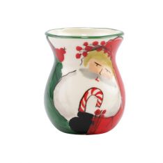 Vietri Old St. Nick Bud Vase