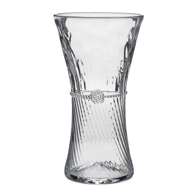 Juliska Graham Corset 8" Vase, Clear