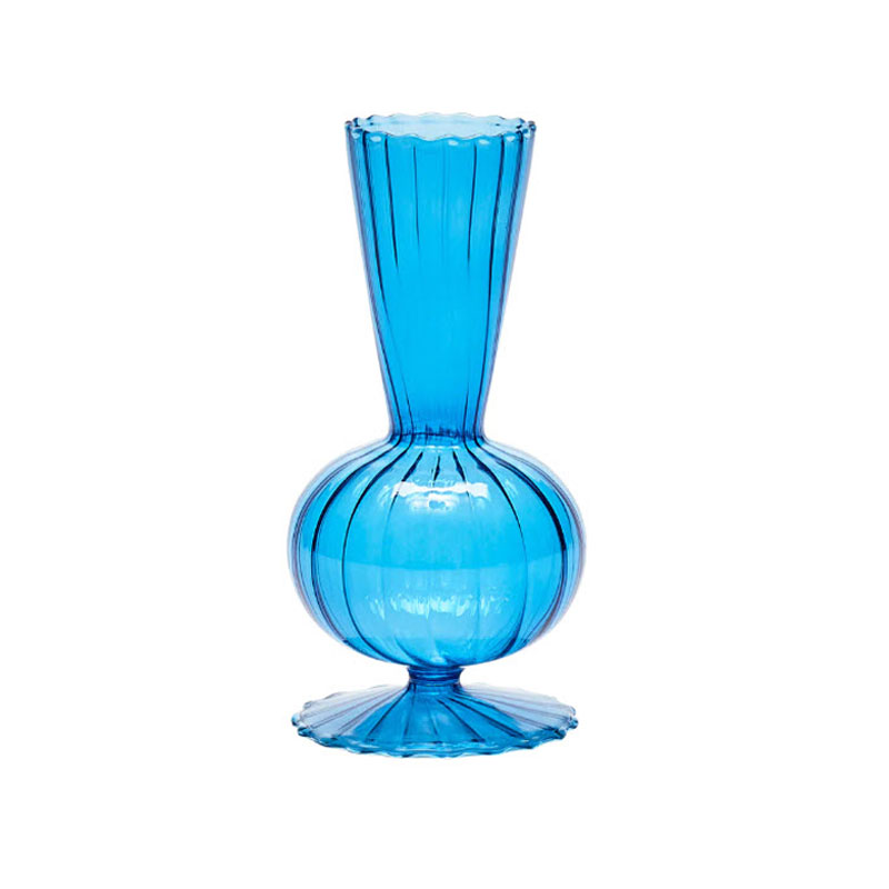 Tess Bud Vase Blue Borsheims