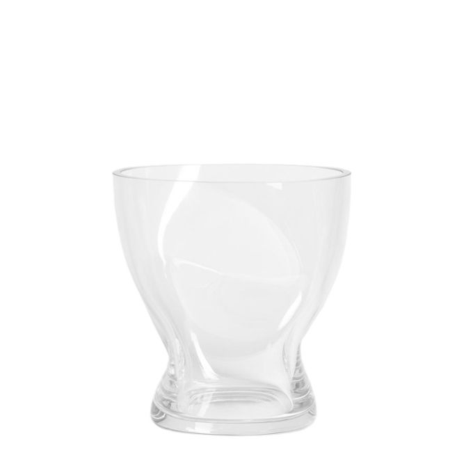 Orrefors Squeeze Tulip Vase, Clear