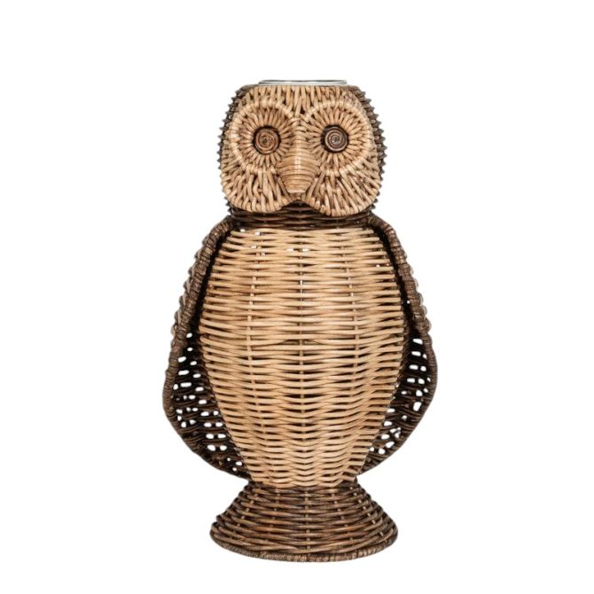 Juliska Devon Willow Owl Vase, 15"