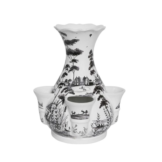 Juliska Country Estate 11.5" Vase, Flint Grey