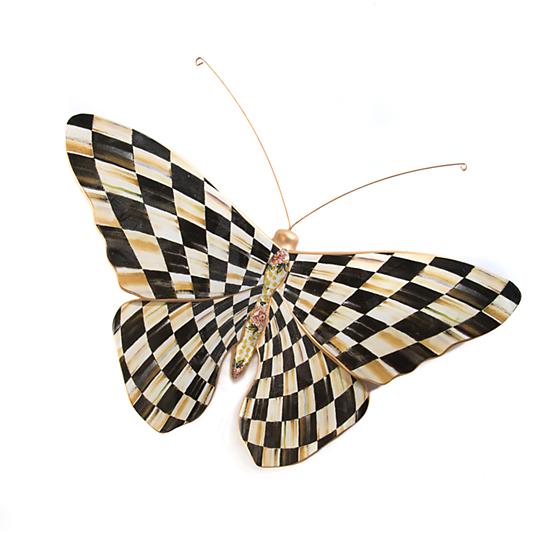 MacKenzie-Childs Courtly Check Butterfly