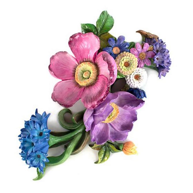 MacKenzie-Childs Flower Market Wall Art, Blue