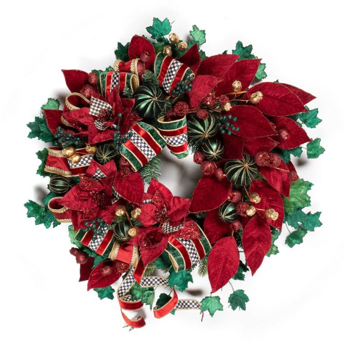 MacKenzie-Childs Christmas Magic Wreath