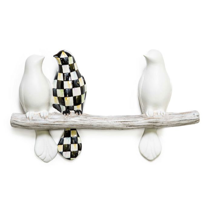 MacKenzie-Childs Bird Trio Wall Art