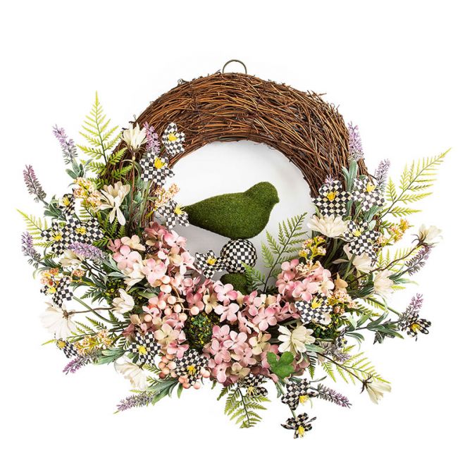 MacKenzie-Childs Spring Fling Bird Wreath, 23