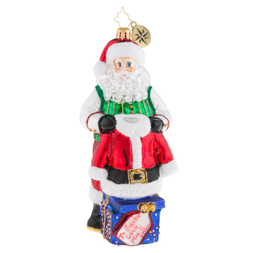 Christohper Radko Christmas Cloak Ornament | Borsheims