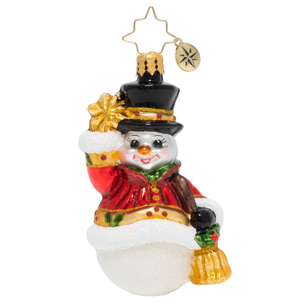 Christopher Radko Snowman with a Star Gem Ornament | 1020133 | Borsheims