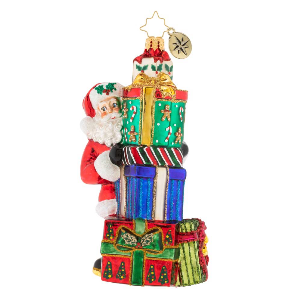Christopher Radko Santa with Gifts Christmas Ornament | Borsheims